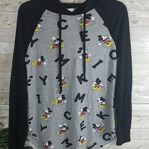 Disney,0003, Mickey mouse long sleeves hoody, Sz M